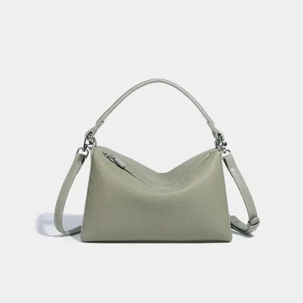 2024 Summer New Niche High-end Feel Handbag Women’s Crossbody Shoulder Bag Soft Leather Small Square Bag Fashionable