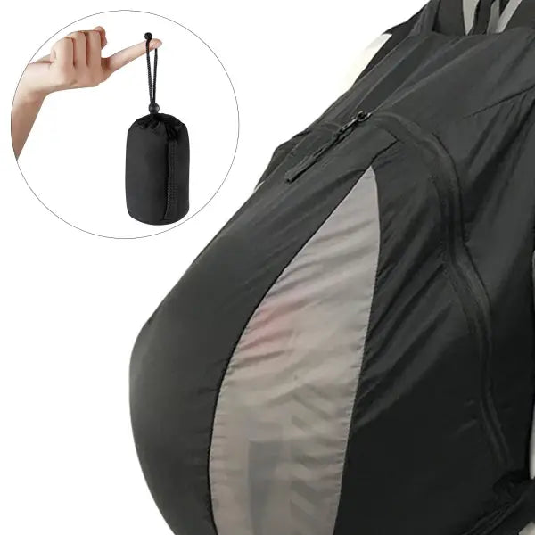 28L Motorcycle Backpack Riding Helmet Bag Outdoor Fitness Basketball Sneakers Bag Portable Nylon Backpack Motorcycle Bag