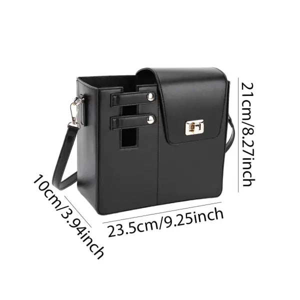 Crossbody Bag for Stanley Cup Purse Portable Water Bottle Holder with Adjustable Shoulder Strap Large Capacity Cup