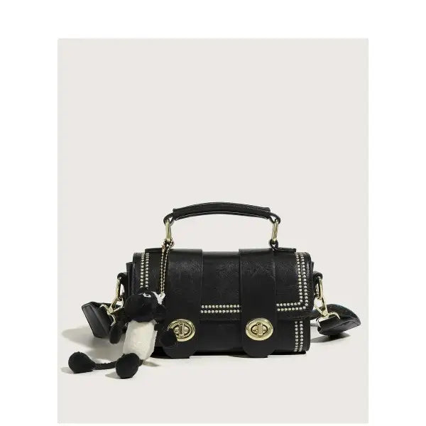 Fashionable Versatile Small Square Handbag for Women Single Shoulder Crossbody Bag High-End Sensation Autumn Winter New