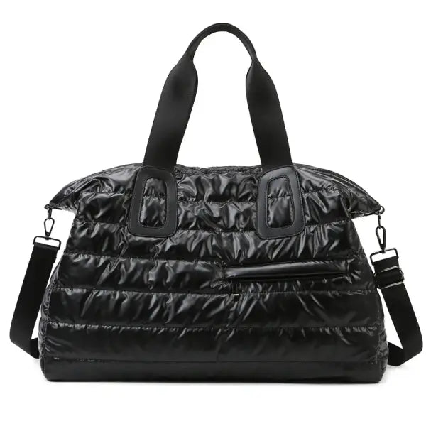 Sac week end femme spacieux noir - Noir