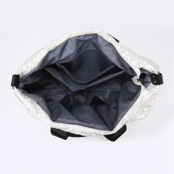 Sac week end femme spacieux noir