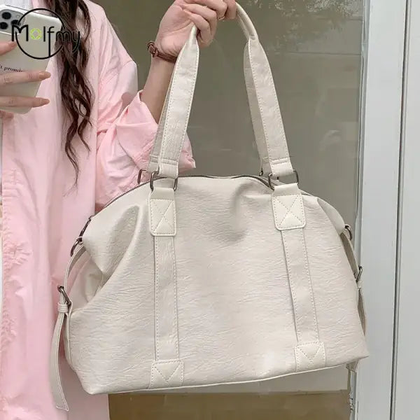 Luxury Designer Tote Bag Female Hobo Handbag Large Capacity Shoulder Bags Big Stylsih Soft Leather Women Messenger