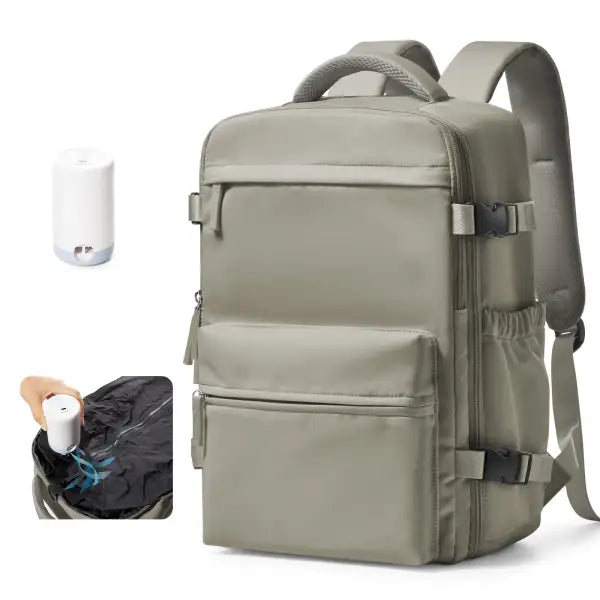 Ryanair Backpack Travel Cabin Airplane 40x20x25 Air Vacuum compression Backpack Women Men Backpack Business Laptop Bag