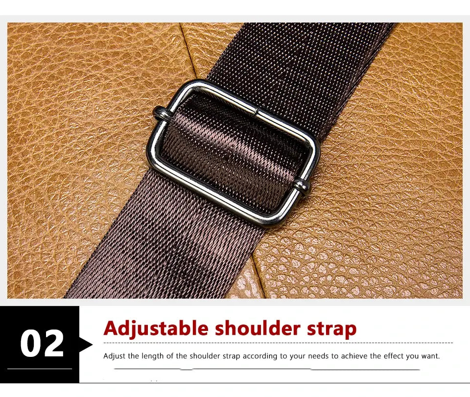 WESTAL Men’s Shoulder Bags Genuine Leather Flap Crossbody Bags for Men Purse Messenger Bags Leather 7362