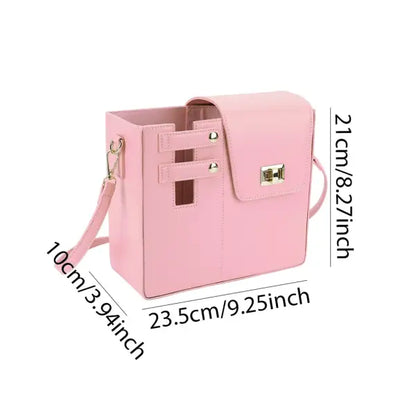 Crossbody Bag for Stanley Cup Purse Portable Water Bottle Holder with Adjustable Shoulder Strap Large Capacity Cup