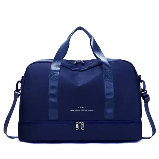 Sac voyage femme Bleu parfait pour week end - Bleu foncé