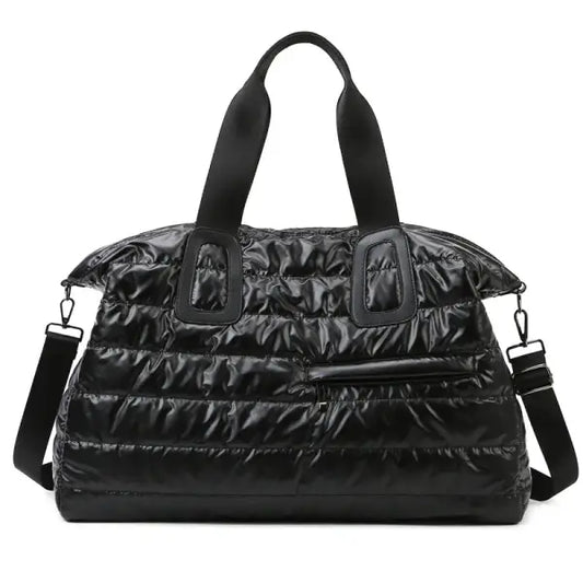 Sac week end femme spacieux noir - Noir