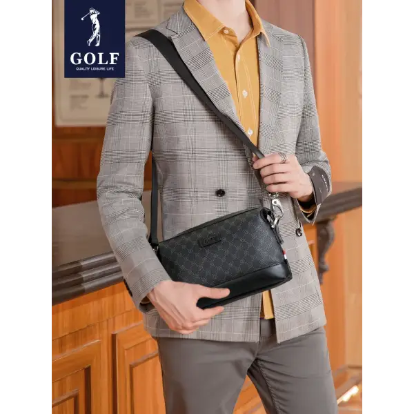 GOLF single shoulder bag man hand bag business presbyopic restoring ancient ways his satchel envelope hand caught