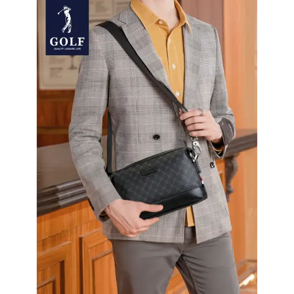 GOLF single shoulder bag man hand bag business presbyopic restoring ancient ways his satchel envelope hand caught