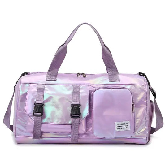 Sac week end femme en nylon violet - Violet