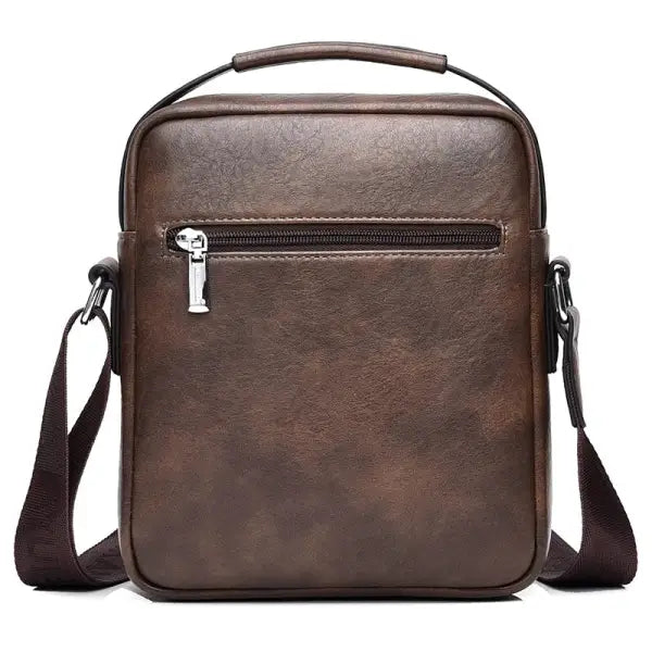 Kangaroo Luxury Brand Men’s Shoulder Bag Vintage Messenger Bag Leather Men Handbag Split Leather Crossbody Bags For Men