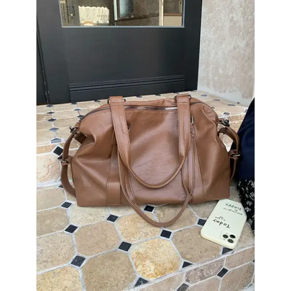 Luxury Designer Tote Bag Female Hobo Handbag Large Capacity Shoulder Bags Big Stylsih Soft Leather Women Messenger