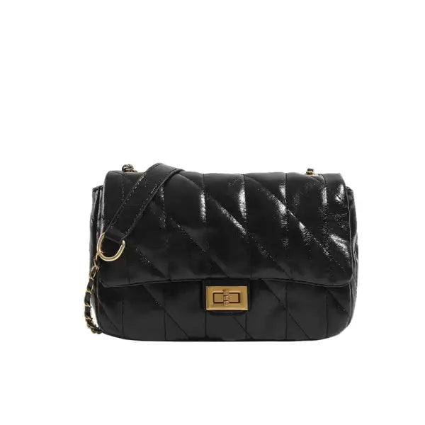 New Autumn/Winterargyll Chain Handbag Light Luxury High-End Feeltweed Style Underarm Bag Niche Women’s Single Shoulder