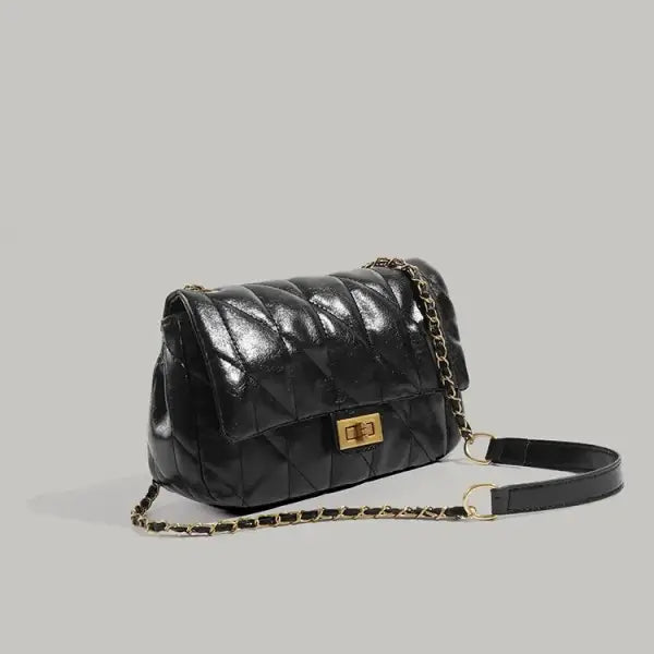 New Autumn/Winterargyll Chain Handbag Light Luxury High-End Feeltweed Style Underarm Bag Niche Women’s Single Shoulder