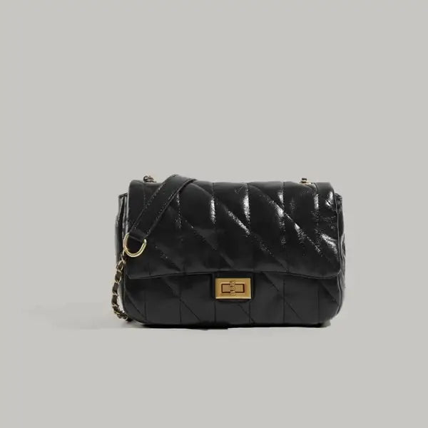 New Autumn/Winterargyll Chain Handbag Light Luxury High-End Feeltweed Style Underarm Bag Niche Women’s Single Shoulder