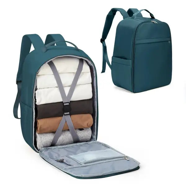 Sac à dos cabine idéal avec Ryanai et EasyJet - Bleu Paon