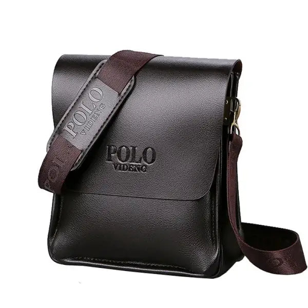 Sac bandoulière homme en cuir véritable – Compact élégant et sécurisé
