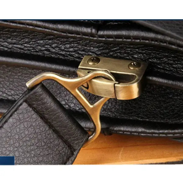 Sac bandoulière homme en cuir véritable – Compact élégant et sécurisé