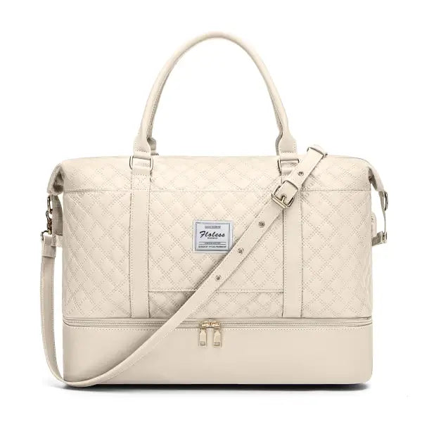 Sac voyage femmes noir parfait pour week end - Beige