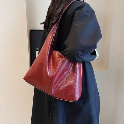 Women Soft Underarm Bag Fashion Hobo Bag and Clutch Versatile 2pcs Shoulder Bag and Handbag Set Satchel Hobo Bag